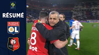 OLYMPIQUE LYONNAIS  STADE RENNAIS FC 2  4  Résumé  OL  SRFC  20212022 [upl. by Eveivaneg]