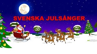 Svenska julsånger  Barnsånger  Christmas Songs in Swedish  Bjällerklang etc [upl. by Kisor]