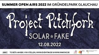 Project Pitchfork und Solar Fake im Gründelpark Glauchau [upl. by Jakob809]