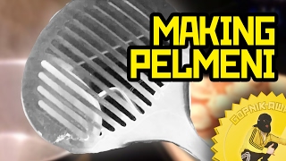 How to make Russian pelmeni  Cooking with Boris [upl. by Nwahsiek800]