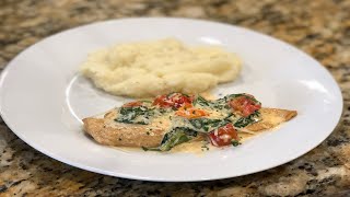 How To Make Chicken in Creamy Parmesan Sauce [upl. by Yesdnil]