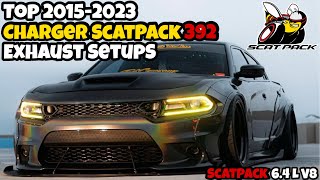 Top 20152023 Dodge Charger ScatPack 392 Exhaust Setups [upl. by Marks]