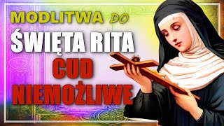 Modlitwa do Świętej Rity o cud w sprawach niemożliwych 🙏 [upl. by Onidranreb750]