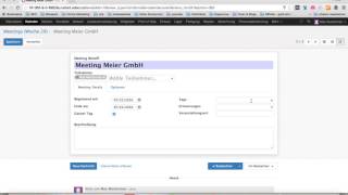 Odoo 9 Modul Kalender  Tutorial Odoo 9 Calendar [upl. by Nil946]