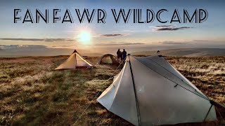 Fan Fawr Wildcamp  Testing out the Tarptent Stratospire 1 [upl. by Odlaw]