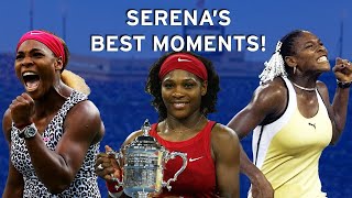 Serena Williams 40 Greatest Moments  US Open [upl. by Sanson]