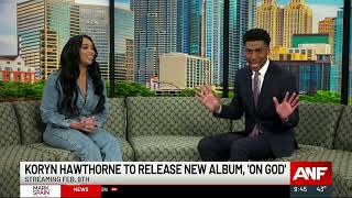 NEW MUSIC Koryn Hawthorne talks new album On God [upl. by Ailisec]