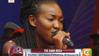 Amazing voices Band Beca sing new song Tonight on 10Over10 [upl. by Prospero238]