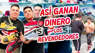 ASÍ ES COMO GANAN DINERO LOS REVENDEDORES DE SNEAKERS 👟🔥 ¿SE PELEAN POR CONSEGUIR PARES [upl. by Aidam]