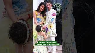 Priyanka Chopra Shares Heartwarming Diwali Moments bollywood diwali priyanka priyankachopra [upl. by Anawt803]