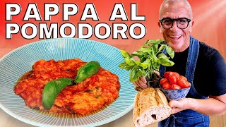 Come fare una deliziosa PAPPA AL POMODORO Toscana  Ricetta di Chef Max Mariola [upl. by Einre]