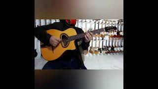 DEMO RICHWOOD HOT CLUB JAZZ RM140 NT MANOUCHE  Guitar Shop Barcelona [upl. by Samal]