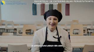 Ravintola ja cateringalan perustutkinto kokkitarjoilja [upl. by Sine]