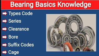 Bearing Basic Knowledge for beginners  Bearing in Hindi  Bearing Types Bearing Number Calculation [upl. by Hu]