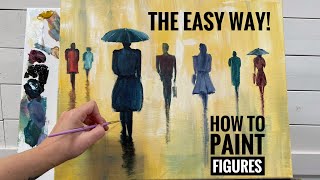 The EASIEST way to Paint FIGURES  Step By Step Tutorial [upl. by Micro]