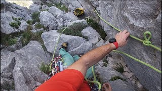 LRS lead rope solo multipitch grigri [upl. by Horne]