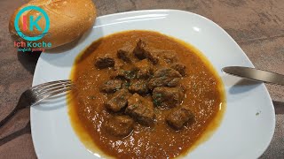 Rindergulasch selber machen I einfach und lecker I ganze Familie I Goulash RecipeENG Sub I 31 [upl. by Ahgiel970]