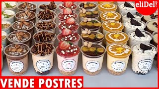 9 POSTRES para VENDER Sin HORNO Gana DINERO desde Casa CHEESECAKE Fáciles para EMPRENDER [upl. by Naul]