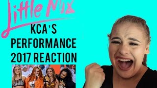 Little Mix KCA 2017 Performance Reaction  Elise Wheeler [upl. by Iraj269]