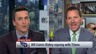 🚨Titans Sign Calvin Ridley🚨 [upl. by Ermentrude150]