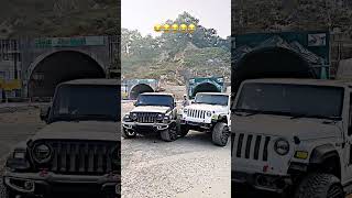 Scorpio vs vs Thar🤣 who is powerful thar black scorpio modified alloys big [upl. by Alemac]