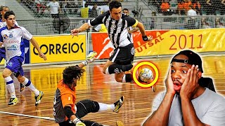 FIRST TIME REACTING TO FALCAO FUTSAL QUANDO O FALCÃO HUMILHAVA [upl. by Eidlog753]