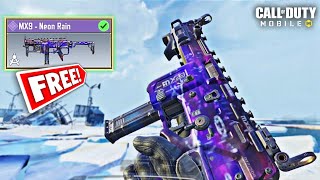 Best MX9 Gunsmith LoadoutClass Setup  Fast ADS  No RECOIL  Season 11 COD MOBILE [upl. by Semajwerdna]