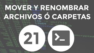 Curso de GNULinux – 21 Comando mv [upl. by Parlin929]