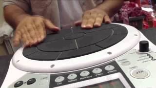 A bit of Drumming on the Roland HPD10 handsonic [upl. by Tnomyar]