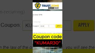 Trustzone Coupon Code  KUMAR30 Get 10 Discount On Subscription Plans  Promo Code couponcode [upl. by Suhsoj]