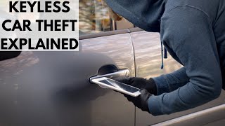 How Does Keyless Car Theft Work Relay Theft [upl. by Eiramit]