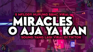 DJ MIRACLES X O AJA YAKAN X MELODY HURUNG BBHC VIRAL TIKTOK TERBARU  ZADHITAA REMIX [upl. by Erik]