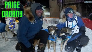 Iditarod 2024  Paige Drobny 5th [upl. by Markus]