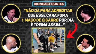 CARIANI JULIO FELIPE FRANCO E CAIKE PRO SE ASSUSTARAM COM O TREINO DE HADI CHOOPAN–IRONCAST CORTES [upl. by Loughlin]