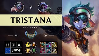 Tristana ADC vs KaiSa  EUW Challenger Patch 1413 [upl. by Dalenna]