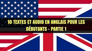 10 Textes Et Audio En Anglais Pour Les Débutants  Partie 1 Apprendre langlais [upl. by Divan]