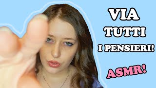 NON RIESCI A DORMIRE PRELEVO E SOFFIO VIA I TUOI PENSIERI NEGATIVI  ITA ASMR Plucking ASMR ITA [upl. by Yrailih]