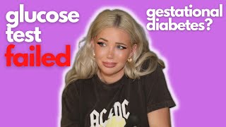 failed glucose test  gestational diabetes [upl. by Ettennej]