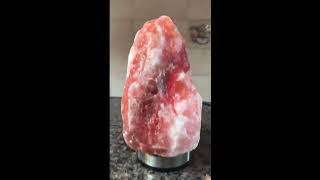 Review  Syntus Himalayan Salt Lamp 811 lbs Natural Pink Salt Rock Lamps [upl. by Nichy]