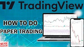 How to do Paper Trading in TradingView  Live Demo of Paper Trading for Beginners [upl. by Enilegnave]