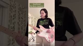 boyfriend by dove cameron so to sara for tabs  boyfriend dovecameron bass cover singing [upl. by Oiruam446]