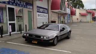 DMCEV Electric Delorean Australia Test Drive [upl. by Quiteris160]