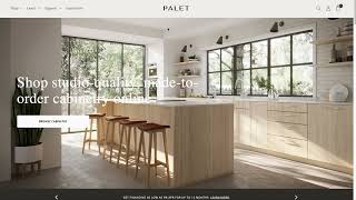 Introducing PALET  Shop StudioQuality MadeToOrder Cabinetry Online [upl. by Scot385]