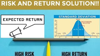 RISK AND RETURN CALCULATION OF EXPECTED RETURN VARIANCE AND STANDARD DEVIATION [upl. by Monti567]