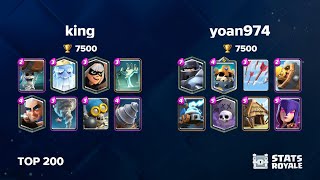 king vs yoan974 TOP 200 [upl. by Mazman]