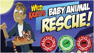 Wild Kratts Games Wild Kratts Baby Animals Rescue  Unlock Five Baby Animals [upl. by Naux]