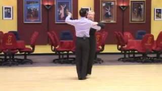 Bronze 1 Waltz Routine  Waltz Ballroom Dance Lesson [upl. by Kcinnay]