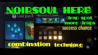 Mir4  NOIRSOUL HERB BEST DROP SPOT 2022 [upl. by Einafpets]