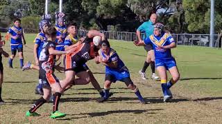 2023  Issam Kareem try vs chester hill div 2 u12 [upl. by Retsam]