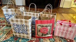 Semi Annual Sale Haul  Bath and Body Works  Victoria Secret bathandbodyworks semiannualsale [upl. by Tonjes471]